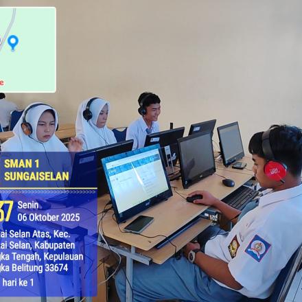 Pelaksanaan Tes Giat UKBI Kelas XII